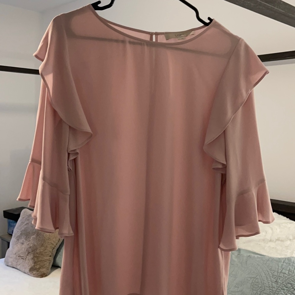 Medium pale blush blouse